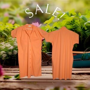 LADY DAME Plus  Straight Front Open Dress Size 42